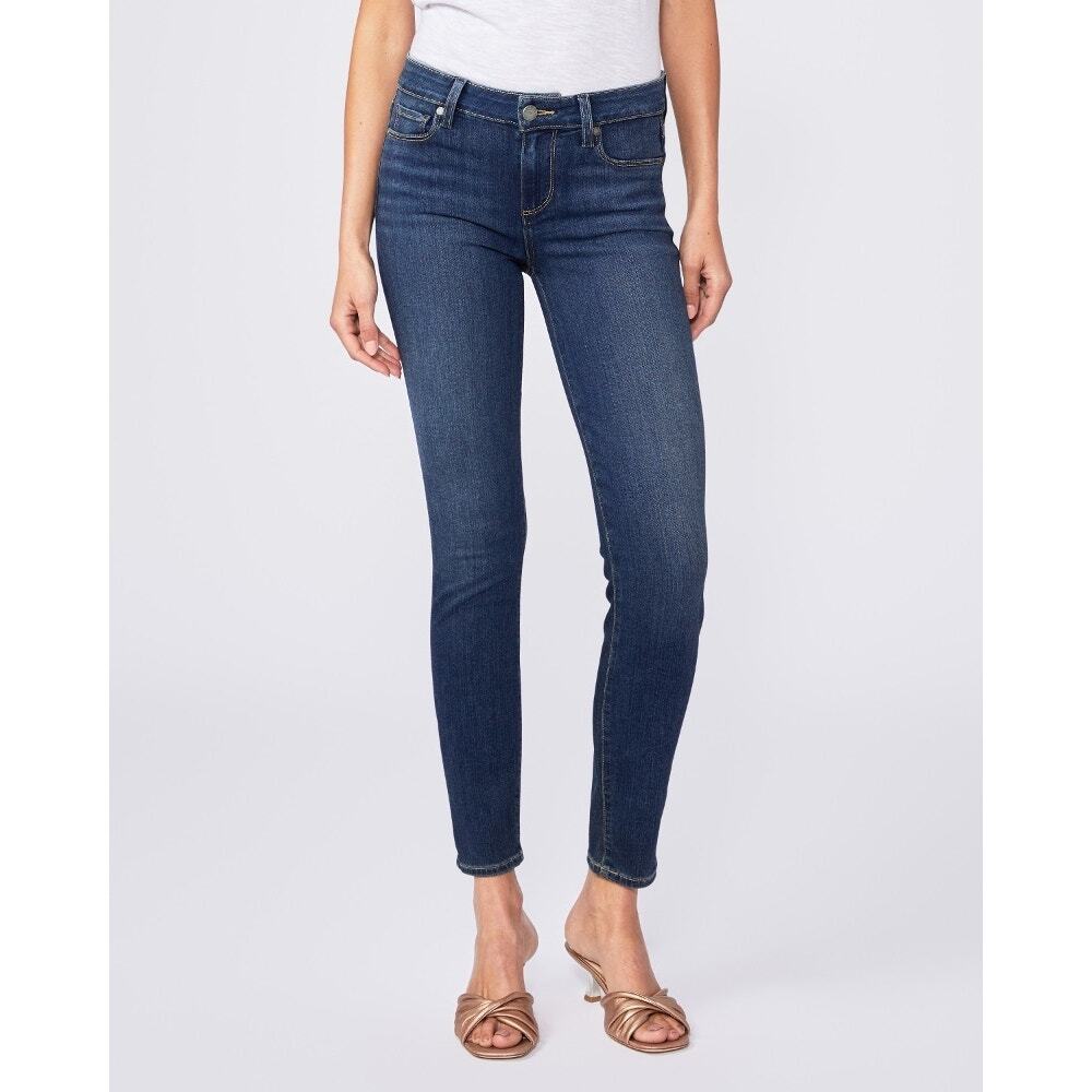 NWOT Paige Blue Dark Wash Verdugo Ankle Skinny Jeans in Nottingham Size 27